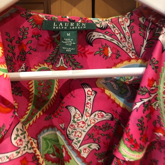 Lauren by Ralph Lauren silk blouse - Picture 4 of 8